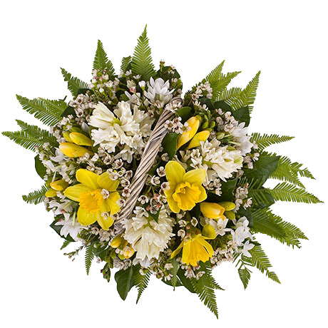 Корзина душистый аромат ― Floristik — доставка цветов по всей Украине