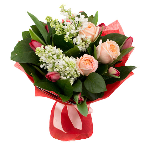 Букет весенняя нота ― Floristik — доставка цветов по всей Украине