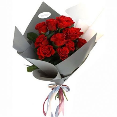 11 троянд ель-торо ― Floristik — доставка квітів по всій Україні