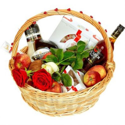 Корзина Особенный день ― Floristik — доставка цветов по всей Украине
