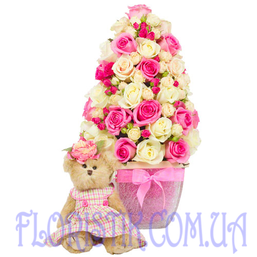 Рожеві окуляри ― Floristik — flower delivery all over Ukraine